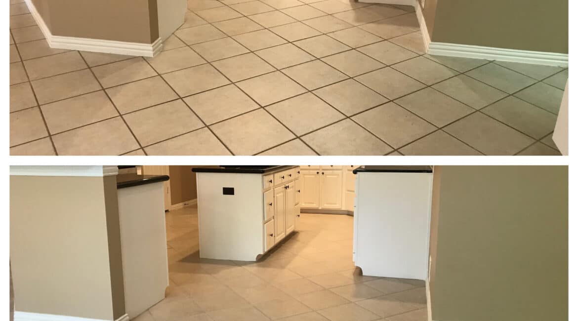 grout color sealing