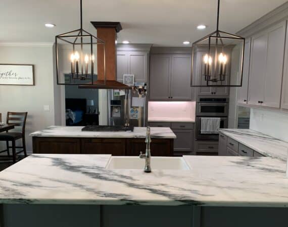 Marble Countertop Honed Finish