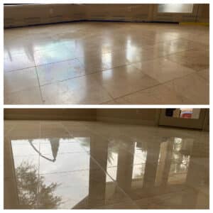 Marble Refinishing Before and After